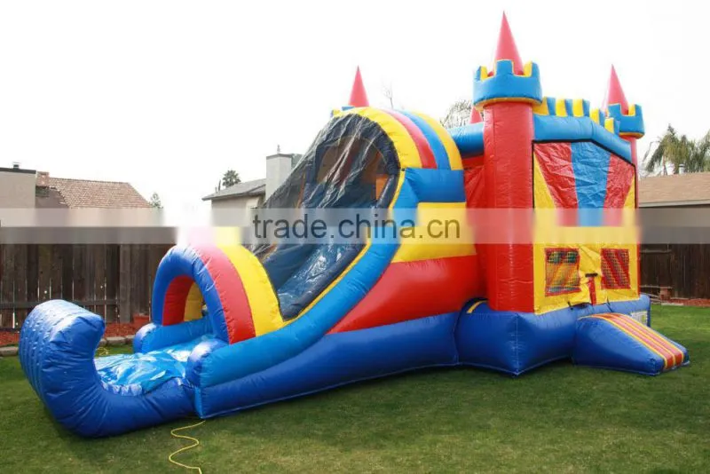 Fun House Castle Combo with Basket ball Hoop on inside 3N1 combo