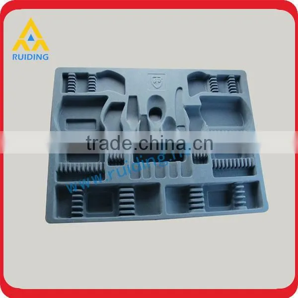 small clamshell packaging beverage tray