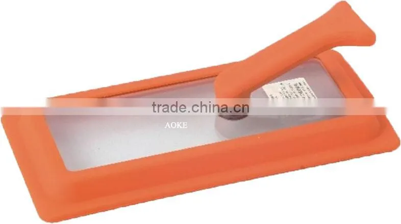 OEM manufacturer sell directly orange silicone adjustable cooking pot lid