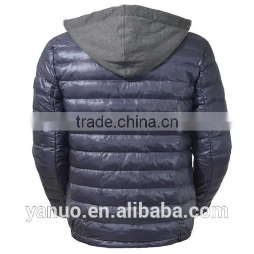 215-2016 New trendy man's softshell jacket,ultralight down jackets