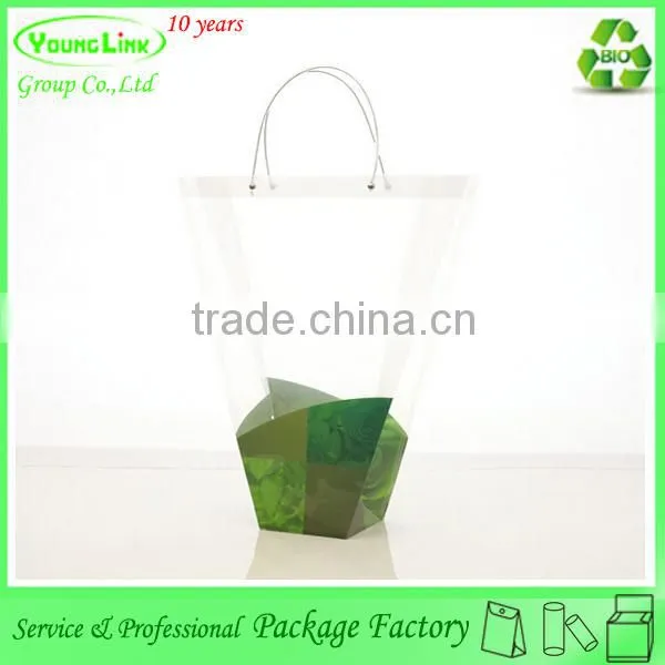 Trendy Personalized factory customied plastic cosmetics make up brush bag