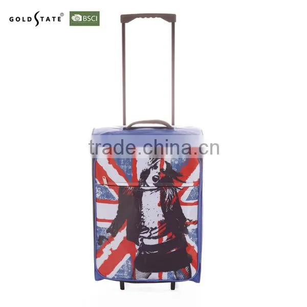 Customized new Luggage with extension trolley
