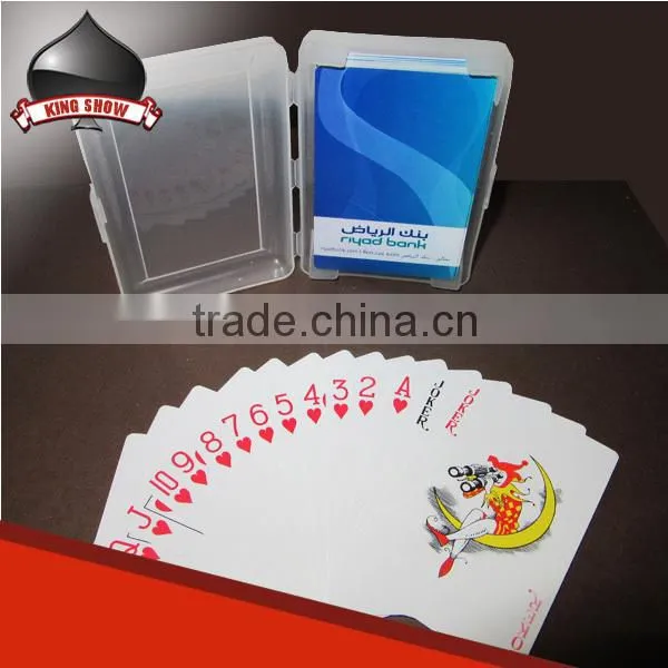 High end printable playing cards for promotional advertising