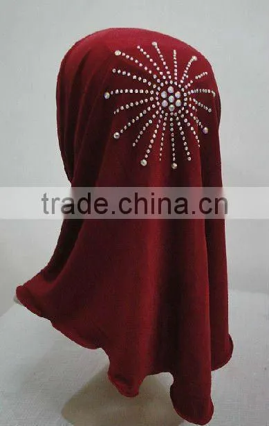 H095 small girl hijab,new style scarf hijab