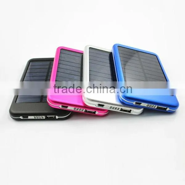 Factory Price High Quality Products Distributors Wanted Solar Slim Power Bank 5000mah