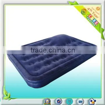pvc flocked air bed for many people