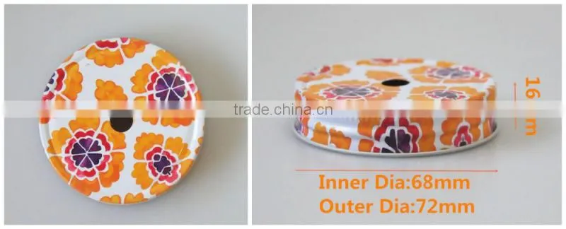 70mm Tinplate Can Caps Canning metal Lids For Sale