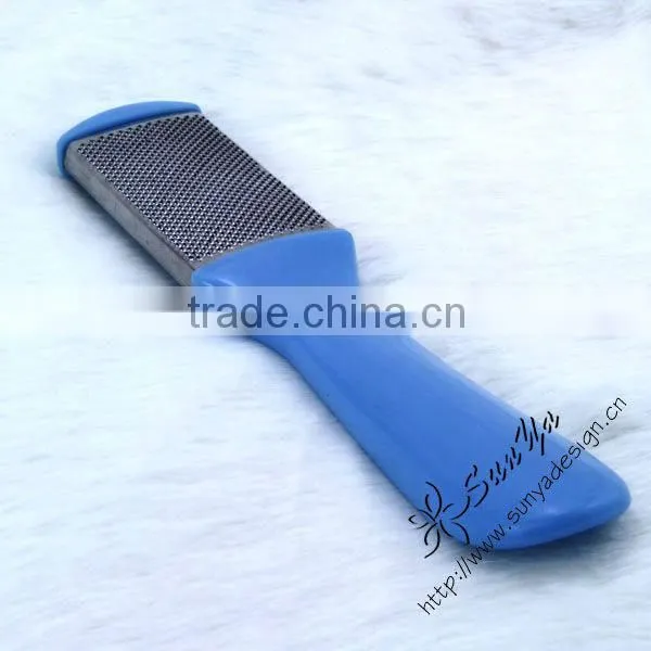 Plastic handle foot file