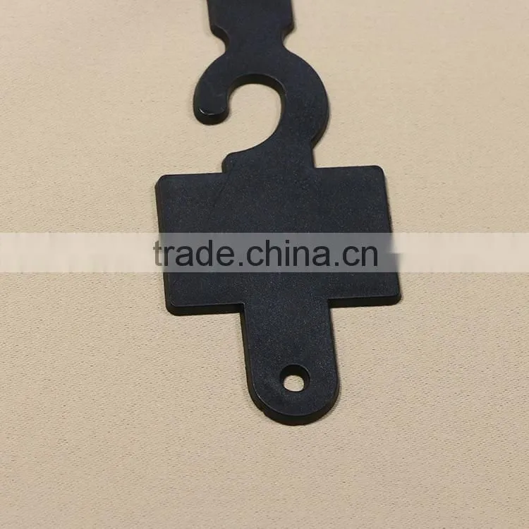 Professionable plastic black number tag for clothes display