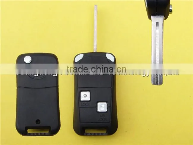 Lexus flip car remote key fob case for Lexus 2 button key cover
