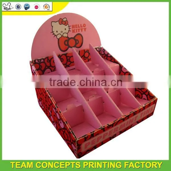 Customized counter paper gem display box
