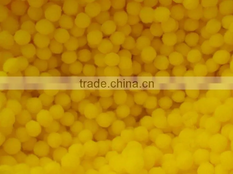 supply 2mm glitter pompoms, tinsel assorted colors