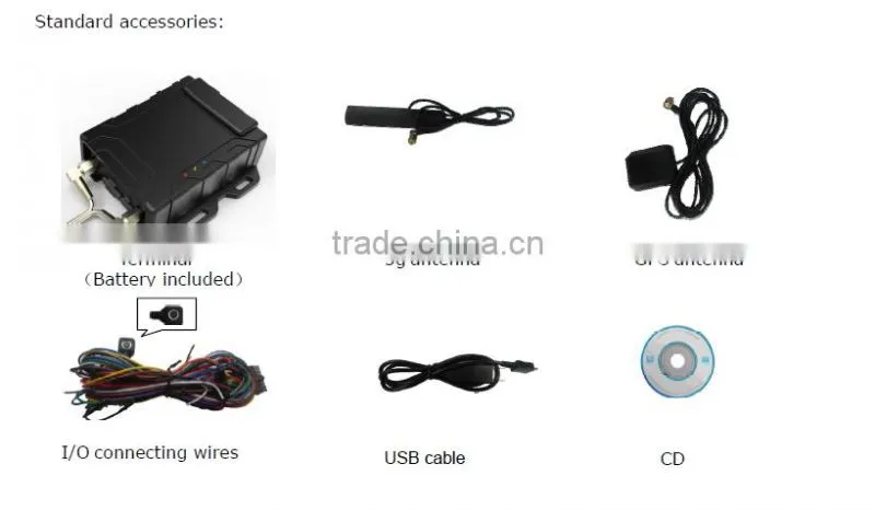 real time vehicle tracker tracking device for car with RFID, camera