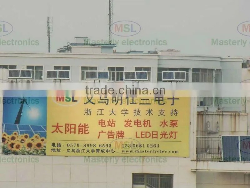 Solar Billboard Lighting System