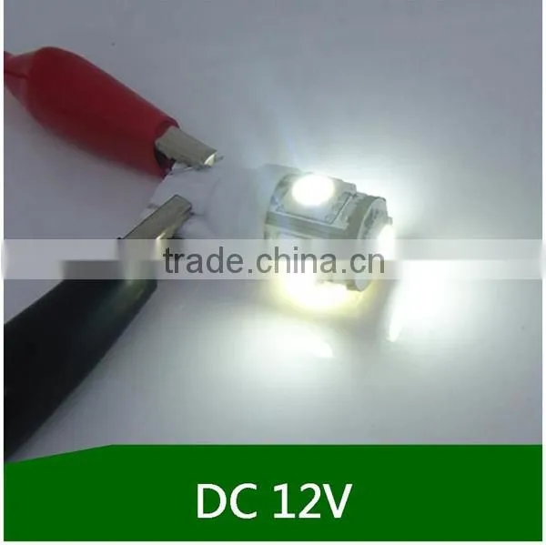 5 SMD LED LIGHT BULB DOME MAP PANEL TRUNK PLATE INTERIOR T10 5SMD 5050