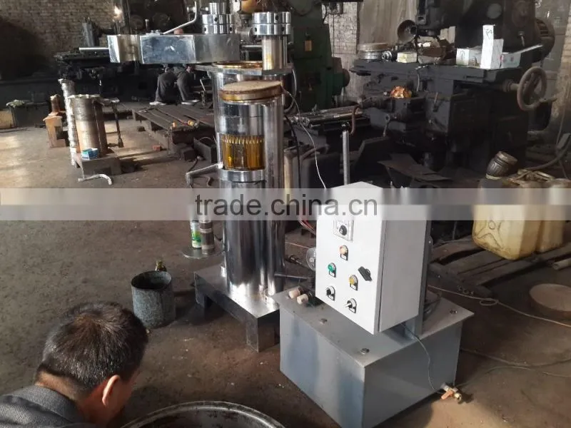 High oil-pressing ratio Hydraulic almond oil extraction machine for sale