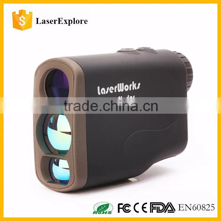 1000M Monocular Telescope Waterproof Flagpole Lock Golf Laser range finder Distance Measures
