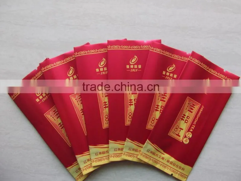 China wholesale aluminum foil tea bag envelope empty tea packaging bags
