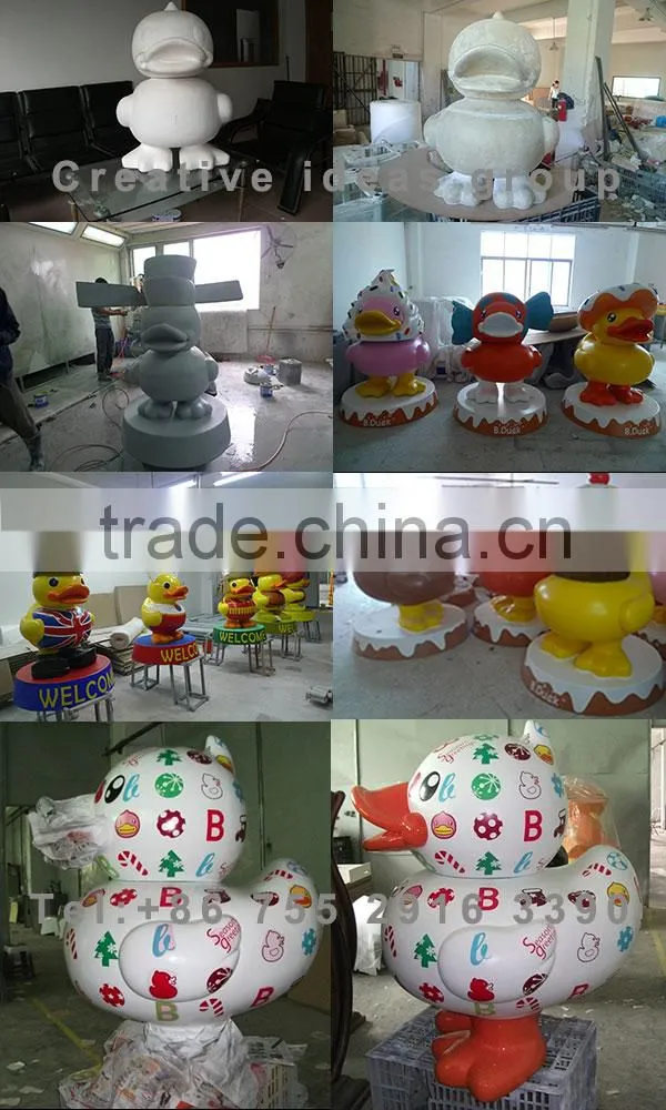 cartoon bear statue sculpture