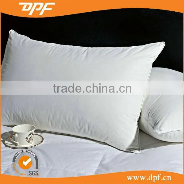 Elegant 300gsm white white goose down hotel pillow