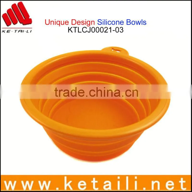 Shenzhen Wholesale Kitchen Utensil Set Silicone Collapsible Bowl