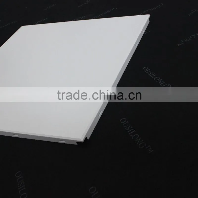 Anti-Corrosion Suspended Open Frame Ceiling Aluminum Clip In Ceiling