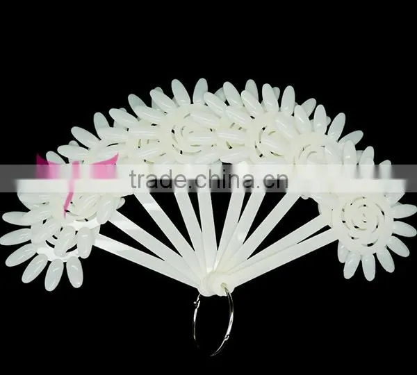 Sun flower plastic wheel palette nail tips nail polish color chart