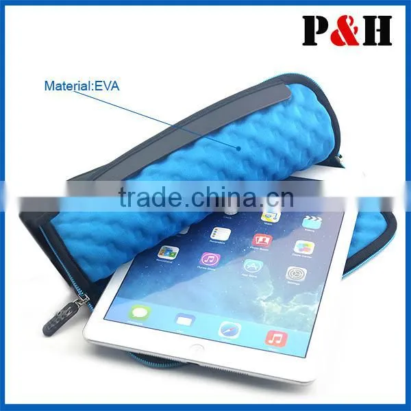 double zipper sleeve case for ipad air 2