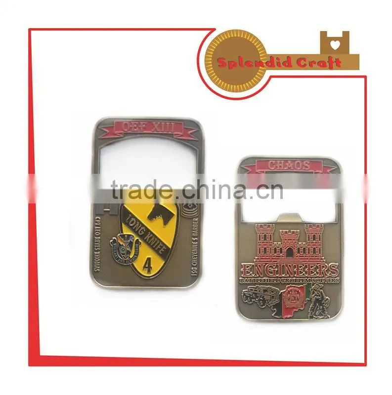 Challenge customer bottle opener