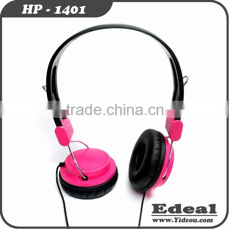 China OEM Cheap colorful computer headphone for kids BSCI audited factory