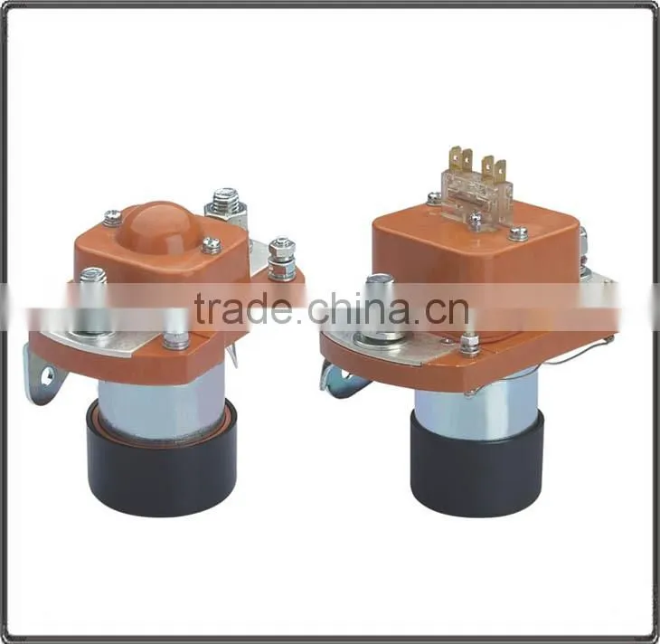 factory price hight quantity electric plug and dc contactor ZJW100A