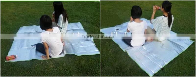 Aluminum Foil camping /picnic ground Mat outdoor