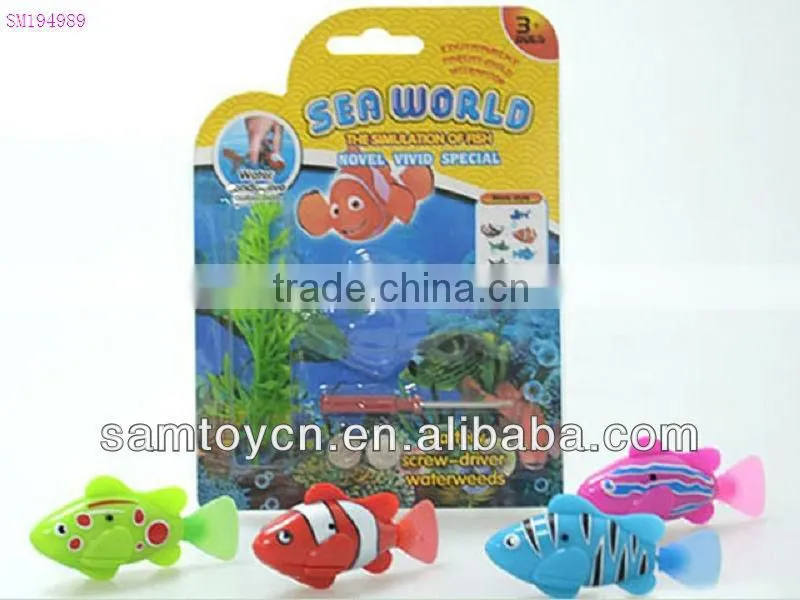 B/O musical plastic toy octopus