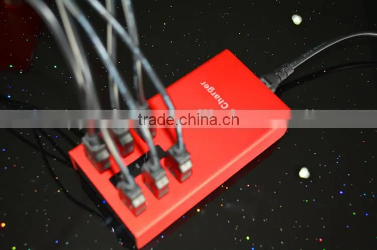 6 port 8A usb charger with smart usb system