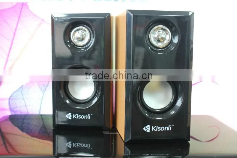 China Manufacturer Modern Wooden Speaker Stands for Laptop Computer
