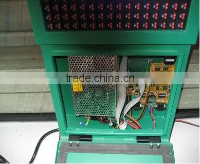 Hot sales LED Pharmarcy Cross display pure green double sides IP65 P20 LED pharmacy cross display