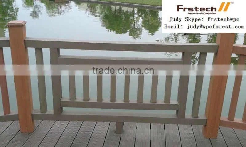 wood plastic composite (wpc) picket fence