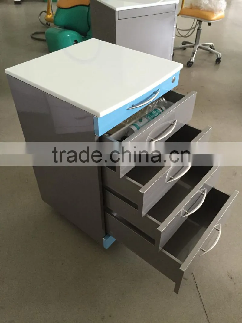 Dental Cabinet Display In The Sino Dental Beijing Exhibition,Mobile Dental Trolley In The Sino Dental Beijing Exhibition