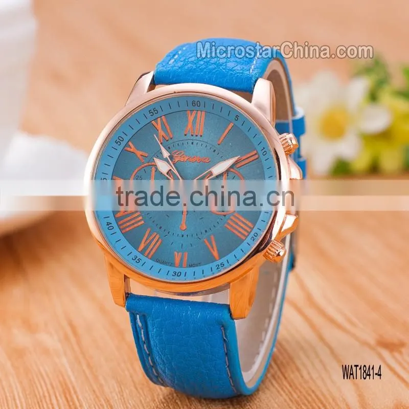 2016 wholesale fashion wrist wood color watch