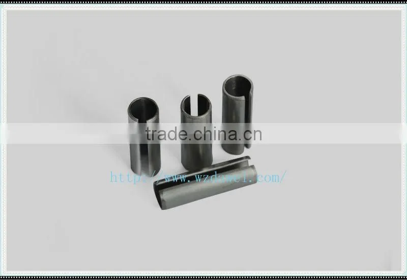 Spring type straight pin