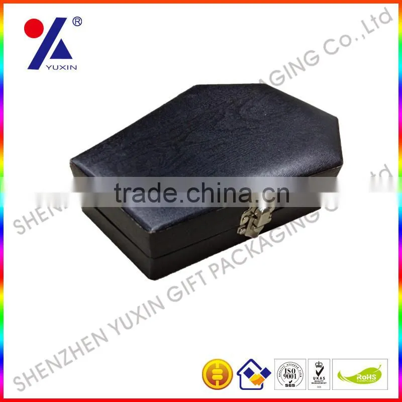 Promotional jewelry gift packaging boxes with various design,and costomed logo,iron button