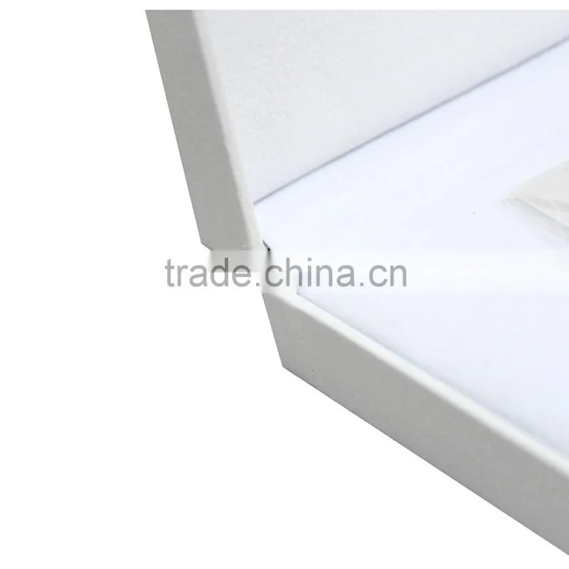Elegant design leatherette paper cufflink gift box
