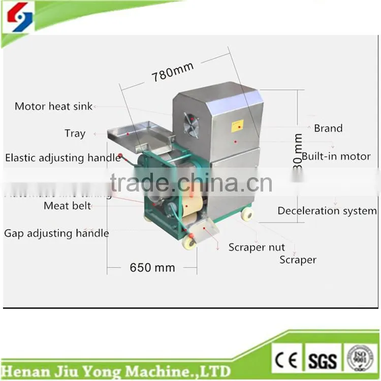 CE certificate stainless steel processing fish machine