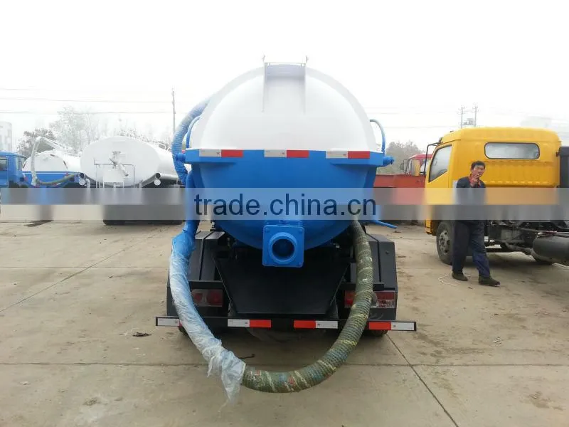 Fast delivery top service perfect quality 4*2 sewage trucks for sale