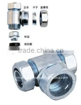 HongXiang Straight Female Waterproof Equal metal hose fitting