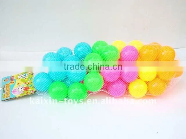 Funny toy plastic ball 6.5CM plastic toy balls