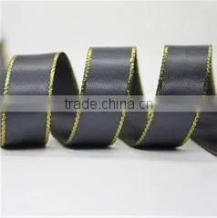 Gold Wholesale Double Side Printed Ribbon