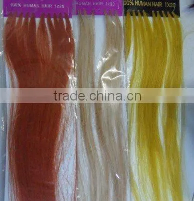 stick-tip hair extension/nail-tip human hair/hair products/hair extension