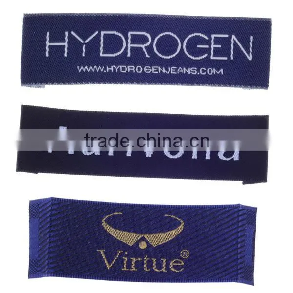 Custom apparel woven main label