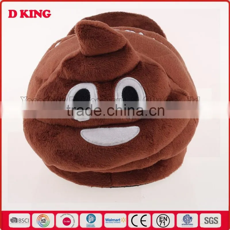 Creative Emoji Expression Winter Soft Bedroom Slippers